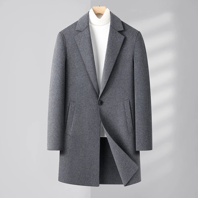 Lusseto Wool Overcoat