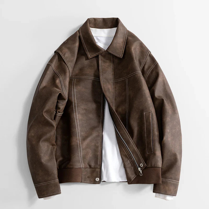 VIVOSO Leather Jacket