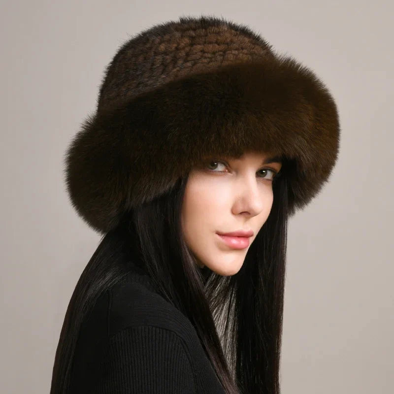 MINOLIA Mink Hat