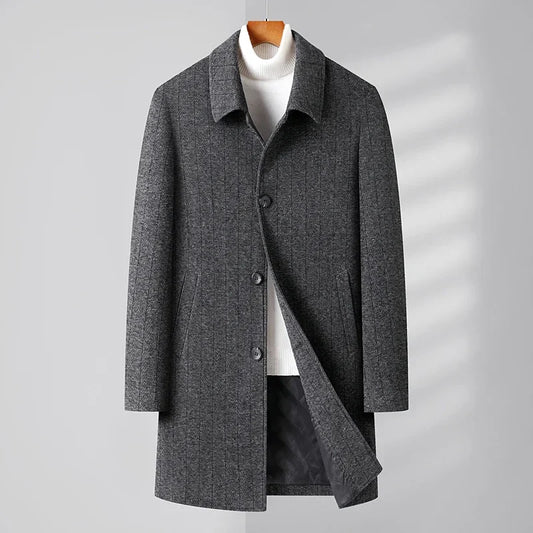 Nocturne Wool Overcoat